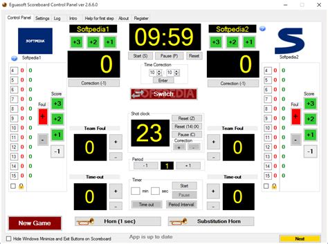 Download Eguasoft Handball Scoreboard